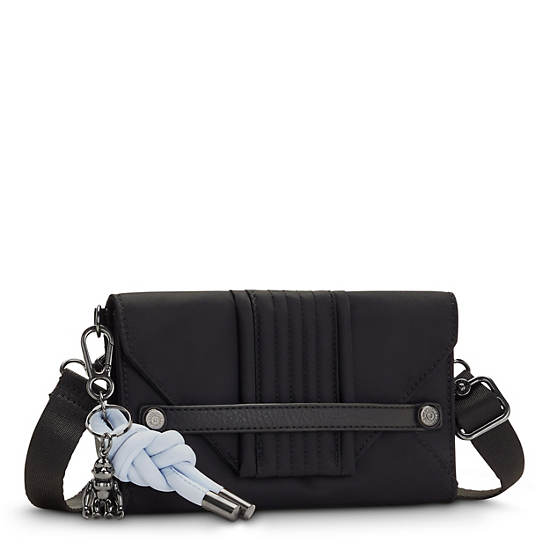 Sacs Crossbody Kipling Lelio Noir | FR 2030CT